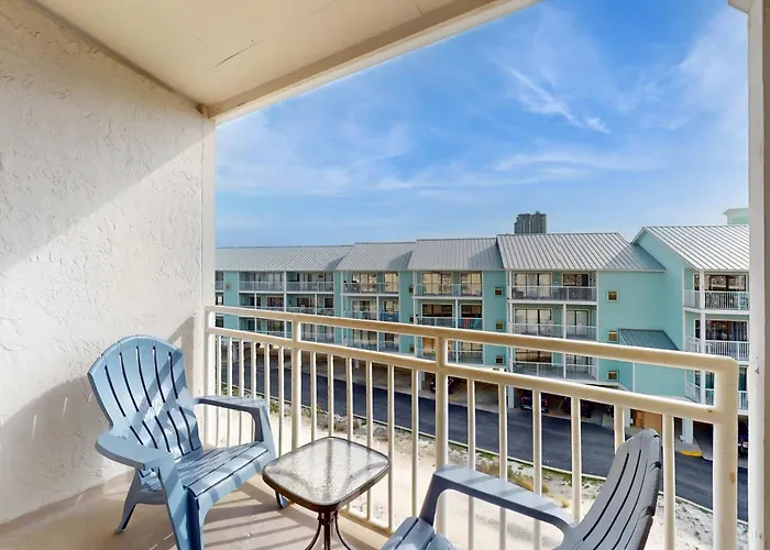 Gulf View With A Full Kitchen Private Balcony Shared Pools & Tennis Court Apartment