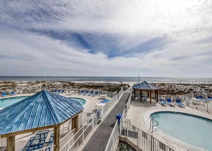 Apartment Gulf View With A Full Kitchen Private Balcony Shared Pools & Tennis Court Gulf Shores